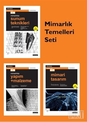 Mimarlık Temelleri Seti (3 Kitap Kutulu)